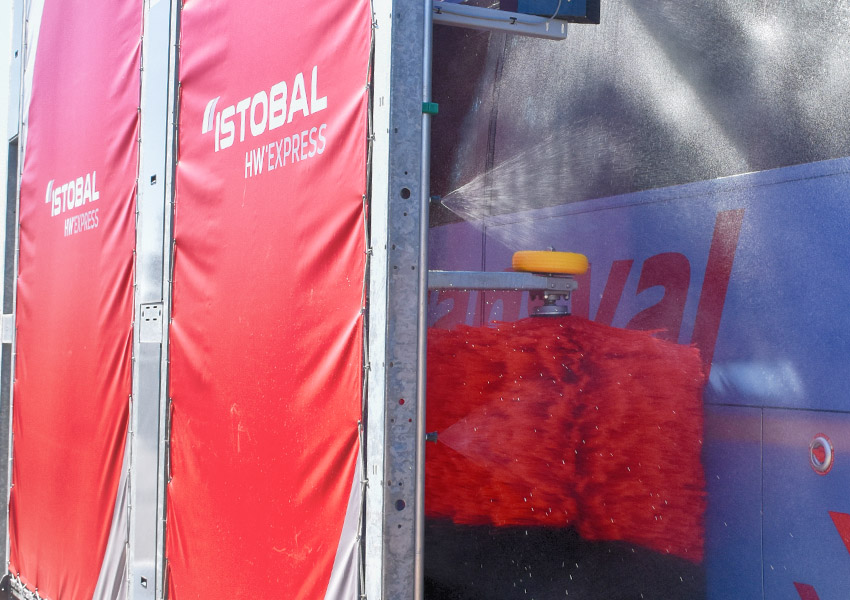 Istobal Truck and Bus Anti-Spash Screens Option