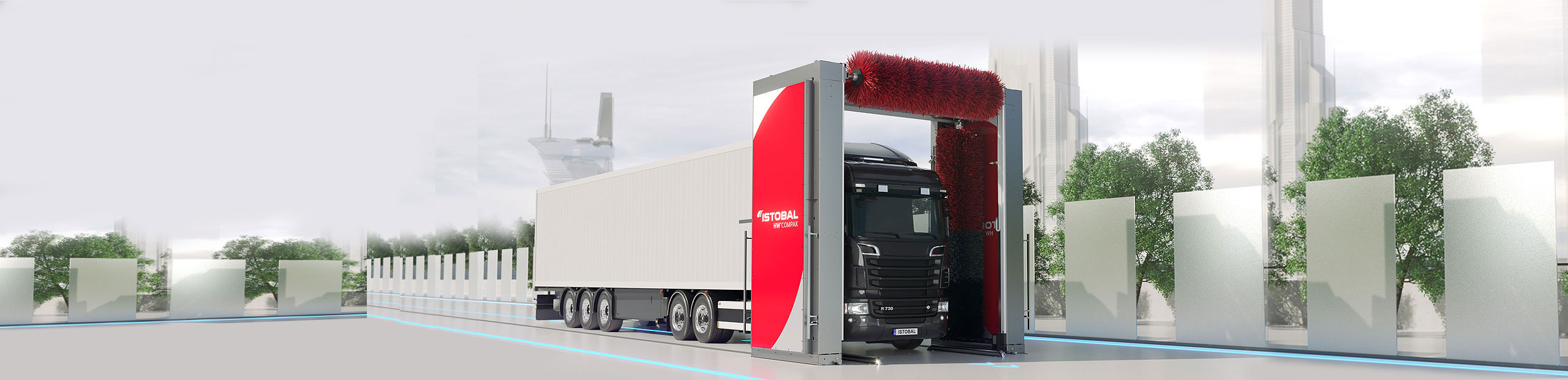 HW Compak Automatic Truck and Bus Automatic Wash Machine