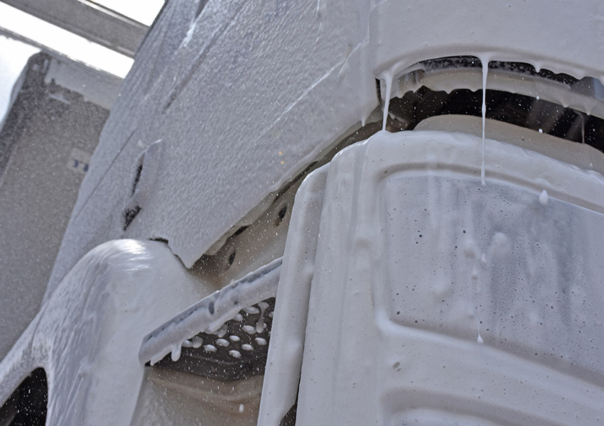 Istobal Truck and Bus Foaming Chemical Spray Option