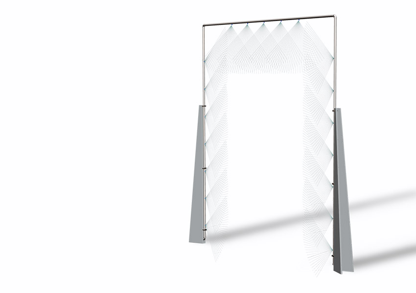 HW DRIVE3 Automatic Bus Wash Machine Rinsing Arch