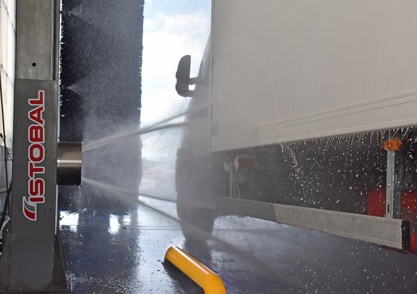 Istobal Truck and Bus High Pressure Lower Side Rotators Wash Option