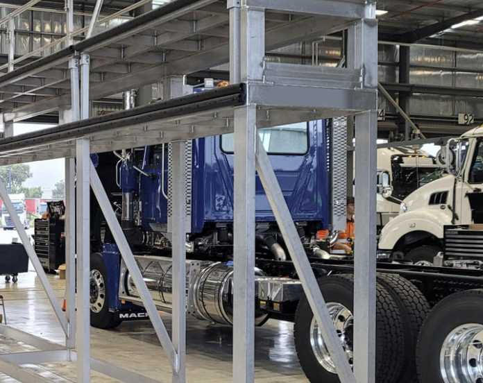 ZEB Zero Emissions Buses Service Access Platforms for workshops